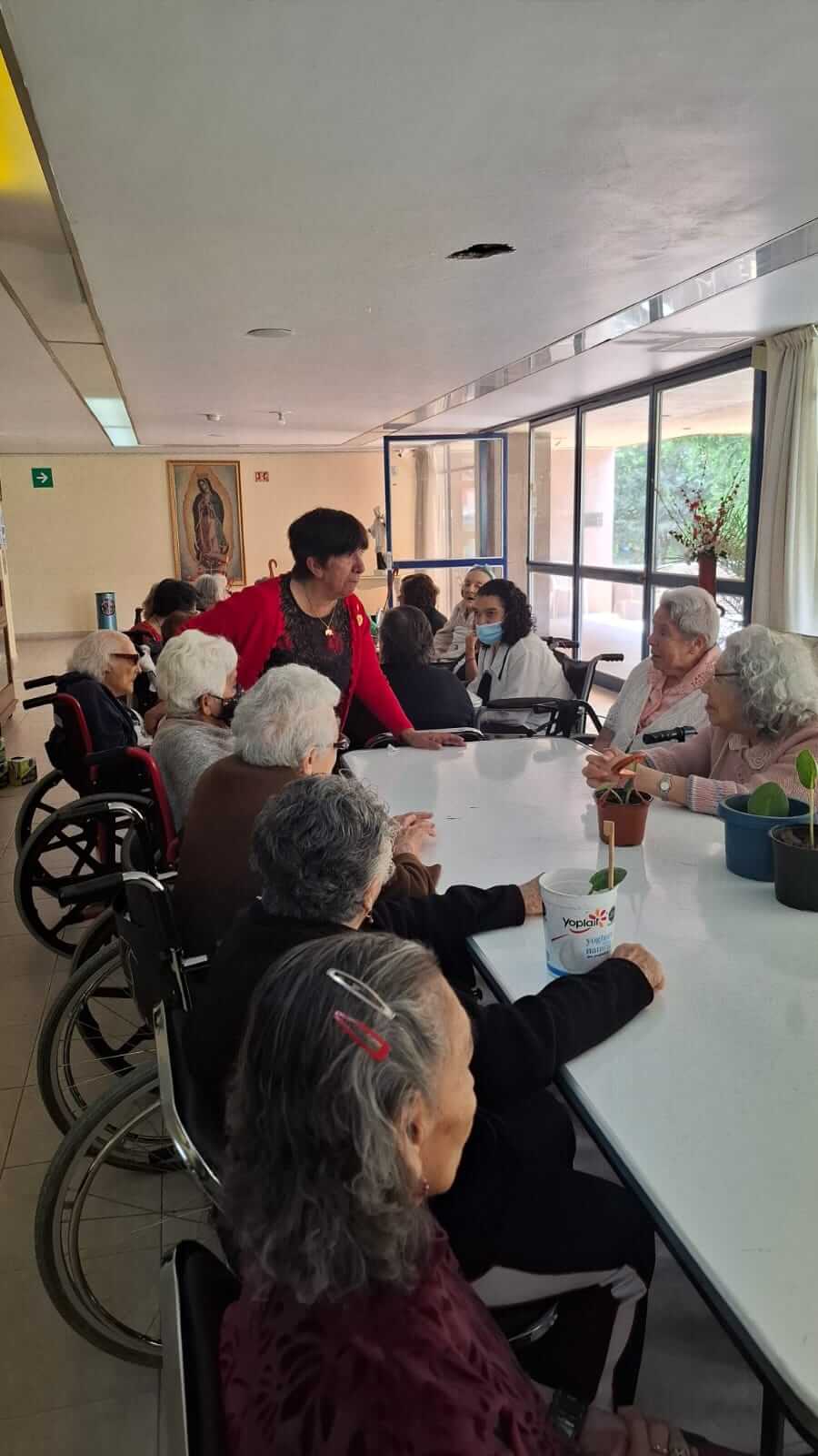Actividad con adultos mayores
